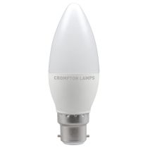 CROMPTON LED CANDLE THERMAL PLASTIC 5.5W 2700K BC-B22D