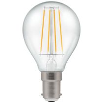 Crompton LED Filament Round Golfball 5W (40W) 2700K SBC Dimmable