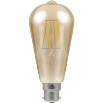 Crompton LED Filament Squirrel Dimmable 7.5w 240v 2200k BC-B22d