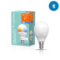 Ledvance SMART+ 5W Bluetooth Golf Ball Mini bulb P40 2700K - 6500K E14 Tuneable White