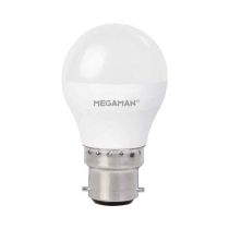 Megaman LED B22 Opal Golfball Warm White 2.9W