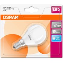 OSRAM LED 5W GolfBall E14 4000K