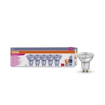 Osram Parathom LED GU10 Spotlights 3.4W (35W) 3000K 230 Lumens Dimmable 36D (5 Pack)