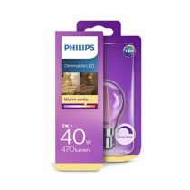 Philips Consumer Dimmable LED 5w Clear Golfball 2700k