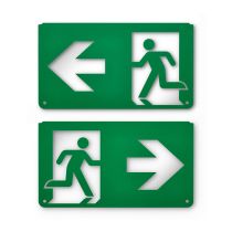 Signify Ecolink Emergency Blade Exit Left/Right Sign