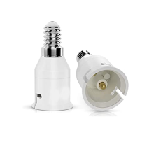 Small Edison Screw SES E14 To Bayonet BC B22 Light Bulb Adaptor Lamp Holder