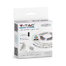 V-TAC Smart 5M LED Strip Light Kit RGB