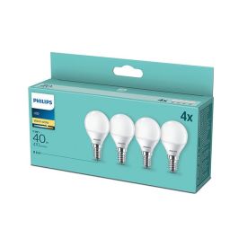 philips 5.5 w led ses golf ball light bulb frosted