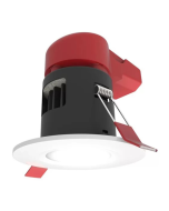 Ansell Prism APRILED/CW Integrated LED Downlight Cool White, Matt White