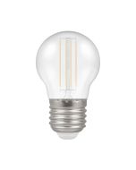 Crompton 4.5W ES LED Filament Cool White Harlequin Golfball Bulb