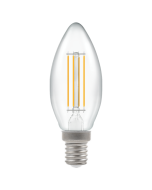 Crompton LED Filament Candle Clear Dimmable 5.9W 4000K SES-E14