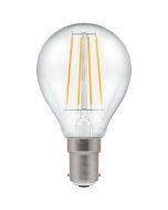 Crompton LED Filament Round Golfball 5W (40W) 2700K SBC Dimmable