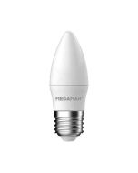 Megaman LED E27 Dimmable Opal Candle Warm White 5.5W