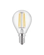 Philips CorePro E14 P45 Golf Ball LED Bulb 4.3W Clear Warm White - 40W Replacement