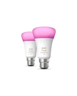 Philips Hue 60w B22 A60 | Smart RGBW | 806lm 2 Pack