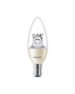 Philips Master DimTone B15 B38 Candle LED Bulb 5.5W Clear Warm Glow - 40W Replacement