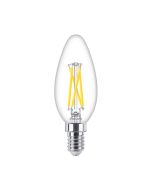 Philips Master DimTone E14 B35 Candle LED Bulb 2.5W Clear Warm Glow - 25W Replacement