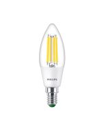 Philips Master Ultra Efficient E14 B35 Candle LED Bulb 2.3W Clear Cool White - 40W Replacement