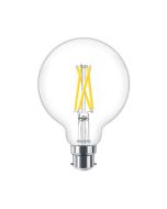 Philips Master Value DimTone B22 G93 Globe LED Bulb 5.9W Clear Warm Glow - 60W Replacement