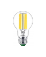 Philips Ultra Efficient E27 A60 LED Filament Bulb 4W 2700K Warm White 840lm Clear – 60W Replacement