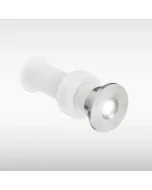 Sensio Iris Round Plinth Light Single - Natural White