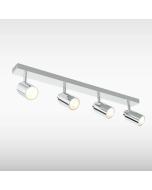 Sensio Tandy Bathroom LED Ceiling Light, 4 Light, Chrome