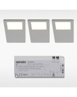 Sensio Velos Under Cabinet Light - 3 Light Kit Inc Driver - Natural White