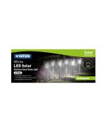 Status White LED Solar Stainless Steel Stake Light