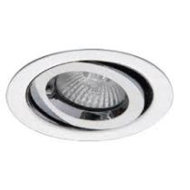 Ansell AMICG Mini 50W Fire rated GU10 MR16 Adjustable Gimbal Chrome