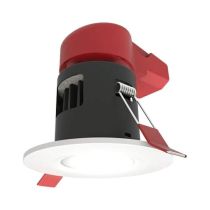 Ansell Prism 8W LED Fire Rated Downlight IP65 Cool White