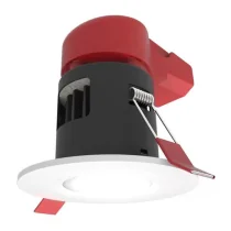 Ansell Prism 8W LED Fire Rated Downlight IP65 Cool White