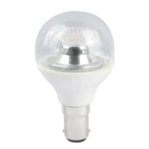 Bell 2.1W LED 45mm Round Ball SBC 4000K Clear Dimmable