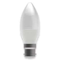 Bell 4.7W LED Genesis Candle BC 4000K Opal Dimmable