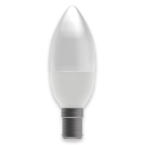 Bell 4.7W LED Genesis Candle SBC 2700K Opal Dimmable