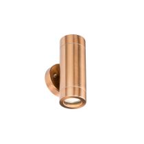 BELL Luna GU10 Up/Down Wall Light - IP65, Copper (lamp not included)
