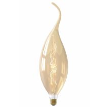 Calex 426052 Altea Gold Tipped LED Candle 6W E27 Dimmable