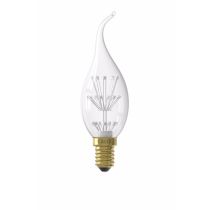 Calex 474466 Pearl LED Candle Tip E14 1W 2100K
