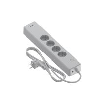 Calex Smart Table Receptacle 4-way NL + 2 USB