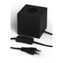 Calex table fixture E27 with switch max.1x40W 1,8M cable, matt black