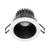 Collingwood H2 Deco CSP 6.5W or 10W Black Reflector White Bezel