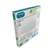 Crompton Atlanta 18.5 Dimmable LED Slim-Line Fixing Downlight Cool White (4000K)