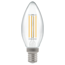 Crompton LED Filament Candle Clear Dimmable 5.9W 4000K SES-E14