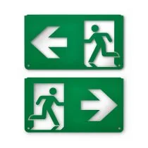 Signify Ecolink Emergency Blade Exit Left/Right Sign