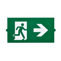 Signify Ecolink Emergency Exit Right Legend Sign