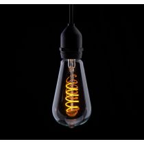 Funky Pro-Lite 4w Decorative LED Yellow Filament Rustika Light Bulb ES E27