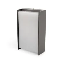 Integral Cadiz Outdoor LED Brick Wall Light 10W 450lm 3000K IP65 Dark Grey