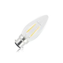 Integral Candle Full Glass Omni-Lamp 2W 544935 B22
