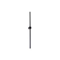 Integral Girona 1230mm dark grey outdoor LED wall light bar with warm white indirect illumination, IP54 rated.