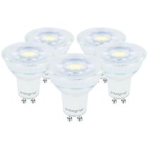 Integral GU10 Glass PAR16 4.7W 270159 6500K - 5PACK