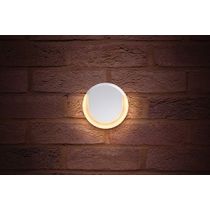 Integral LED Outdoor Lunox Mini Wall Light 8W 3000K 400lm IP54 - White